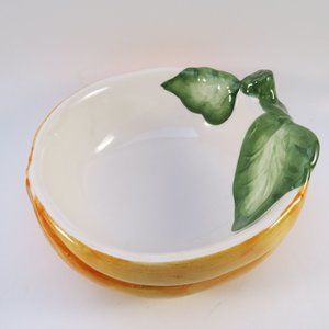 Ceramic Pumpkin Bowl